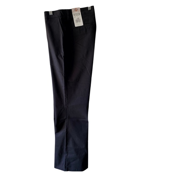 Dickies Women's Slim Fit Bootcut Stretch Pants 12 Short NWT - Picture 3 of 16